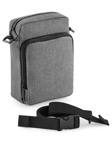 Bag Base Modulr™ 1 Litre Multipocket, Grey Marl, One Size bedrucken, Art.-Nr. 934291280