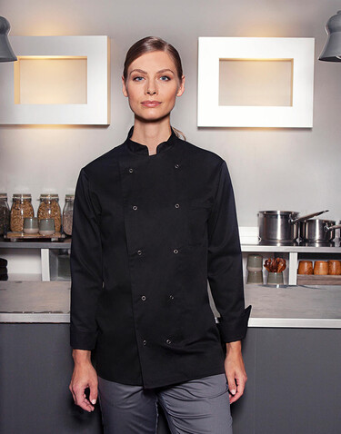 Karlowsky Chef Jacket Basic Unisex, White, 5XL bedrucken, Art.-Nr. 936670000