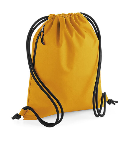 Bag Base Recycled Gymsac, Mustard, One Size bedrucken, Art.-Nr. 938296450