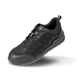 Result All Black Safety Trainer - size 3, Black, 3 (36) bedrucken, Art.-Nr. 938331010