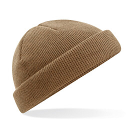 Beechfield Recycled Mini Fisherman Beanie, Biscuit, One Size bedrucken, Art.-Nr. 939690110