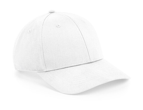 Beechfield Urbanwear 6 Panel Snapback, White, One Size bedrucken, Art.-Nr. 942690000
