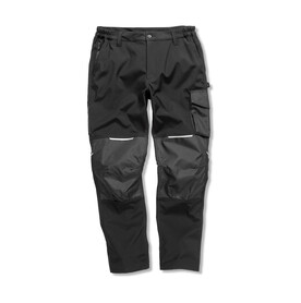 Result Slim Softshell Work Trousers, Black, XS bedrucken, Art.-Nr. 952331012