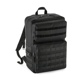 Bag Base MOLLE Tactical Backpack, Black, One Size bedrucken, Art.-Nr. 956291010