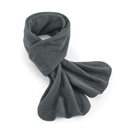 Beechfield Recycled Fleece Scarf, Black, One Size bedrucken, Art.-Nr. 957691010