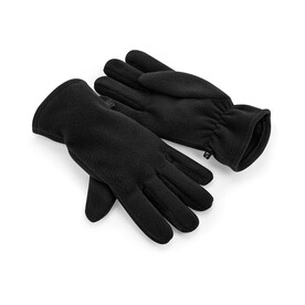 Beechfield Recycled Fleece Gloves, Black, S/M bedrucken, Art.-Nr. 958691011 Beechfield Recycled Fleece Gloves, Black, S/M bedrucken, Art.-Nr. 958691011