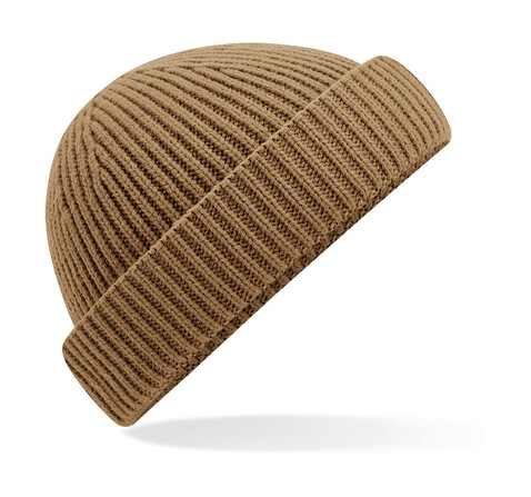 Beechfield Harbour Beanie, Biscuit, One Size bedrucken, Art.-Nr. 959690110