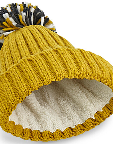 Beechfield Hygge Beanie, Off White, One Size bedrucken, Art.-Nr. 961690060