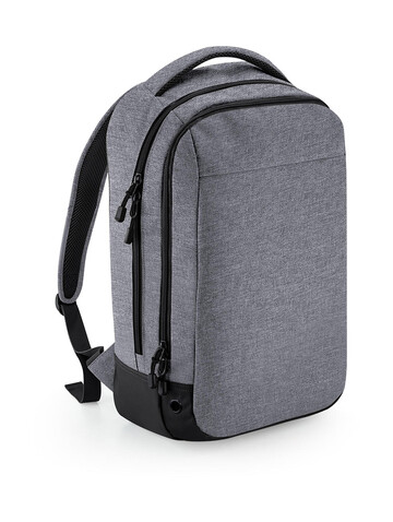 Bag Base Athleisure Sports Backpack, Grey Marl, One Size bedrucken, Art.-Nr. 963291280