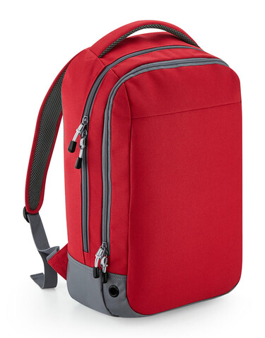 Bag Base Athleisure Sports Backpack, Grey Marl, One Size bedrucken, Art.-Nr. 963291280