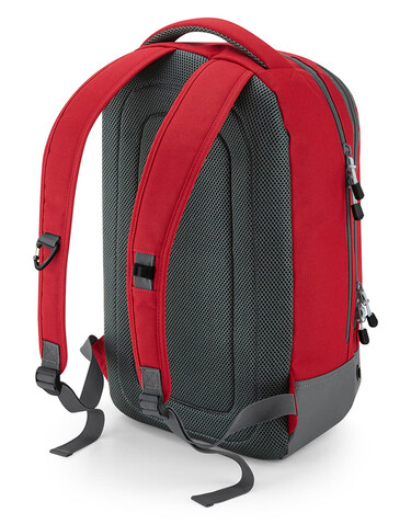 Bag Base Athleisure Sports Backpack, Grey Marl, One Size bedrucken, Art.-Nr. 963291280