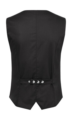 Karlowsky Men`s Waistcoat Kai, Black, 46 (S) bedrucken, Art.-Nr. 964671010