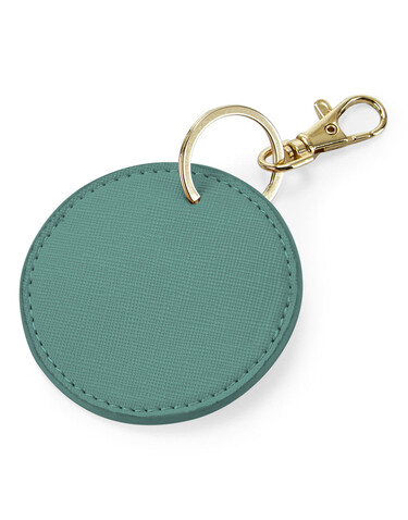 Bag Base Boutique Circular Key Clip, Soft White, One Size bedrucken, Art.-Nr. 965290010
