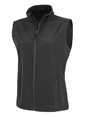 Result Women`s Recycled 2-Layer Printable Softshell B/W, Black, XS bedrucken, Art.-Nr. 965331012