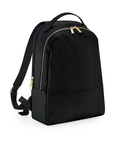 Bag Base Boutique Backpack, Black, One Size bedrucken, Art.-Nr. 970291010