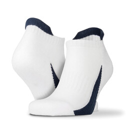Result 3-Pack Sneaker Socks, White/Navy, S/M bedrucken, Art.-Nr. 970330521 Result 3-Pack Sneaker Socks, White/Navy, S/M bedrucken, Art.-Nr. 970330521