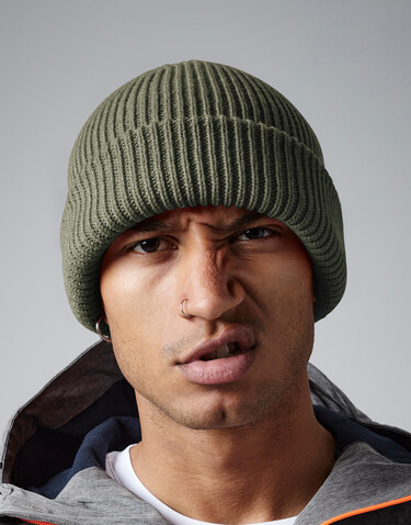 Beechfield Wind Resistant Breathable Elements Beanie, Black, One Size bedrucken, Art.-Nr. 973691010