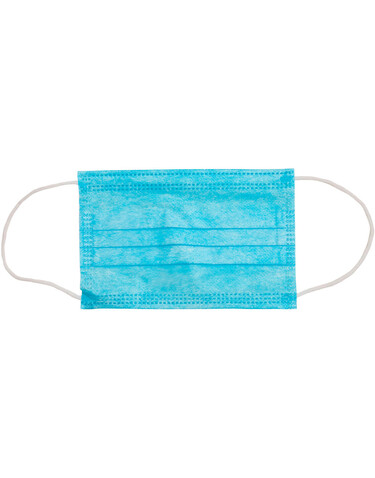 Virshields Medical face mask 3-ply Kids, Blue, One Size bedrucken, Art.-Nr. 995633010