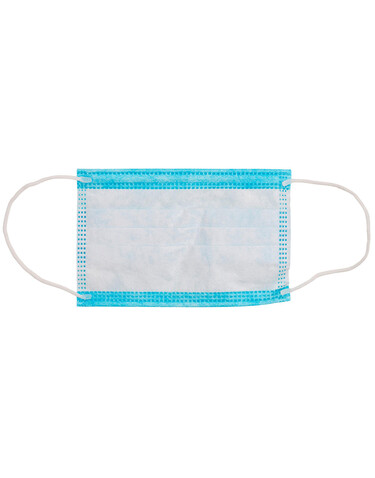 Virshields Medical face mask 3-ply Kids, Blue, One Size bedrucken, Art.-Nr. 995633010