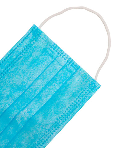 Virshields Medical face mask 3-ply Kids, Blue, One Size bedrucken, Art.-Nr. 995633010