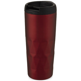 Prism 450 ml Kupfer-Vakuum Isolierbecher, rot bedrucken, Art.-Nr. 10069221 Prism 450 ml Kupfer-Vakuum Isolierbecher, rot bedrucken, Art.-Nr. 10069221