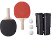 ABS-Tischtennis-Set Melinda – Schwarz bedrucken, Art.-Nr. 001999999_839508