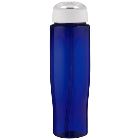 H2O Active® Eco Tempo 700 ml Sportflasche mit Ausgussdeckel, weiss, blau bedrucken, Art.-Nr. 21044903 H2O Active® Eco Tempo 700 ml Sportflasche mit Ausgussdeckel, weiss, blau bedrucken, Art.-Nr. 21044903