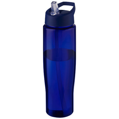 H2O Active® Eco Tempo 700 ml Sportflasche mit Ausgussdeckel, blau, blau bedrucken, Art.-Nr. 21044952