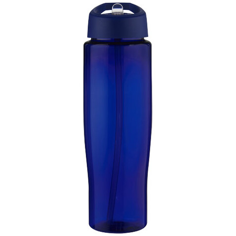 H2O Active® Eco Tempo 700 ml Sportflasche mit Ausgussdeckel, blau, blau bedrucken, Art.-Nr. 21044952