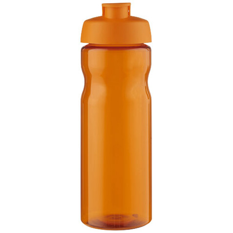 H2O Active® Eco Base 650 ml Sportflasche mit Klappdeckel, orange, orange bedrucken, Art.-Nr. 21009715 H2O Active® Eco Base 650 ml Sportflasche mit Klappdeckel, orange, orange bedrucken, Art.-Nr. 21009715