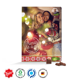 Classic Wand Adventskalender, Hochformat mit 24 Friedel Schokotäfelchen Vollmilch bedrucken, Art.-Nr. 1164.00001 Classic Wand Adventskalender, Hochformat mit 24 Friedel Schokotäfelchen Vollmilch bedrucken, Art.-Nr. 1164.00001