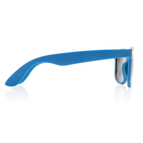 Sonnenbrille aus RCS recyceltem PP-Kunststoff blau bedrucken, Art.-Nr. P453.895