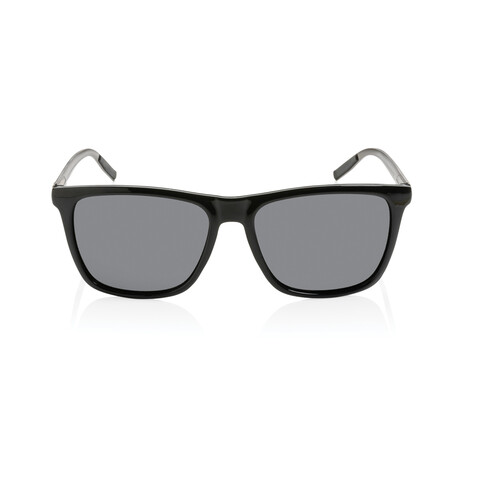 Swiss Peak polarisierte Sonnenbrille aus RCS Kunststoff schwarz bedrucken, Art.-Nr. P453.981