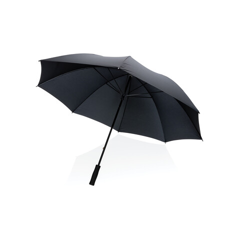 30&quot; Impact AWARE™ RPET 190T Stormproof-Schirm schwarz bedrucken, Art.-Nr. P850.691