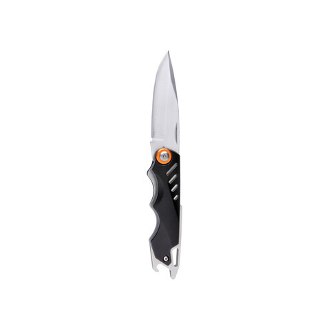 Excalibur Messer schwarz, orange bedrucken, Art.-Nr. P221.461