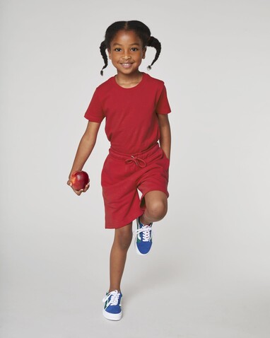 Mini Bolter - Die Kinder-Joggingshorts - Red - 3-4/98-104cm bedrucken, Art.-Nr. STBK102C00403
