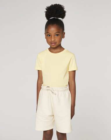 Mini Bolter - Die Kinder-Joggingshorts - Natural Raw - 3-4/98-104cm bedrucken, Art.-Nr. STBK102C05403
