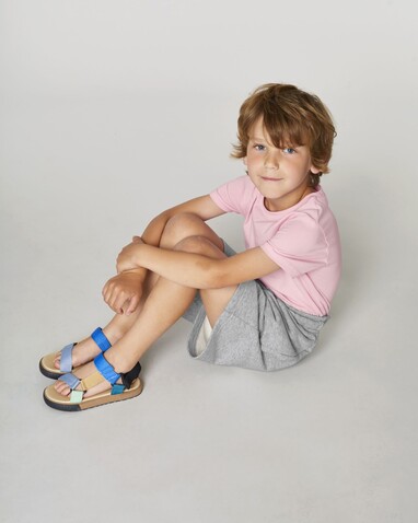 Mini Bolter - Die Kinder-Joggingshorts - Heather Grey - 12-13/152-158cm bedrucken, Art.-Nr. STBK102C25012