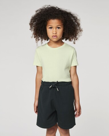 Mini Bolter - Die Kinder-Joggingshorts - Black - 3-4/98-104cm bedrucken, Art.-Nr. STBK102C00203