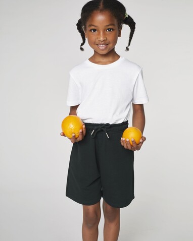 Mini Bolter - Die Kinder-Joggingshorts - Black - 3-4/98-104cm bedrucken, Art.-Nr. STBK102C00203