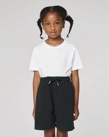 Mini Bolter - Die Kinder-Joggingshorts - Black - 3-4/98-104cm bedrucken, Art.-Nr. STBK102C00203