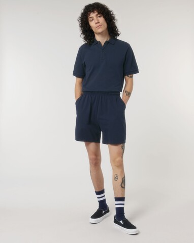 Waker - Unisex-Shorts aus Single-Jersey - French Navy - S bedrucken, Art.-Nr. STBU070C7271S