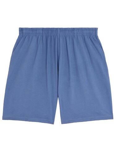 Waker - Unisex-Shorts aus Single-Jersey - Bright Blue - XL bedrucken, Art.-Nr. STBU070C0531X
