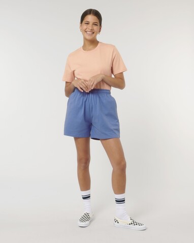 Waker - Unisex-Shorts aus Single-Jersey - Bright Blue - M bedrucken, Art.-Nr. STBU070C0531M