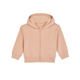 Baby Connector - Baby-Hoodie mit Reißverschluss - Fraiche Peche - 24-36 m/92-98cm bedrucken, Art.-Nr. STSB105C101B5
