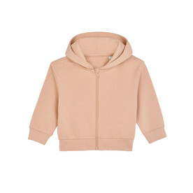 Baby Connector - Baby-Hoodie mit Reißverschluss - Fraiche Peche - 24-36 m/92-98cm bedrucken, Art.-Nr. STSB105C101B5
