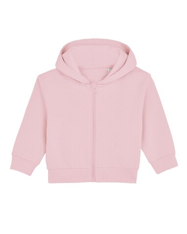 Baby Connector - Der Baby-Zip-Hoodie - Cotton Pink - 12-18 m/80-86cm bedrucken, Art.-Nr. STSB105C005B3