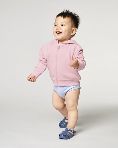 Baby Connector - Der Baby-Zip-Hoodie - Cotton Pink - 18-24 m/86-92cm bedrucken, Art.-Nr. STSB105C005B4 Baby Connector - Der Baby-Zip-Hoodie - Cotton Pink - 18-24 m/86-92cm bedrucken, Art.-Nr. STSB105C005B4
