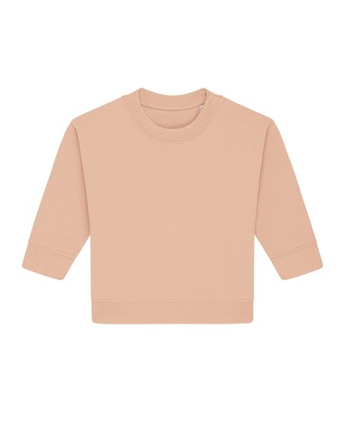 Baby Changer - Das Iconic Baby-Rundhals-Sweatshirt - Fraiche Peche - 6-12 m/68-80cm bedrucken, Art.-Nr. STSB920C101B2