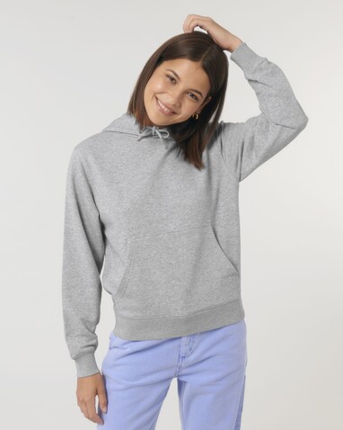 Archer - Der Unisex-Hoodie aus French Terry - Heather Grey - XXS bedrucken, Art.-Nr. STSU011C2502S